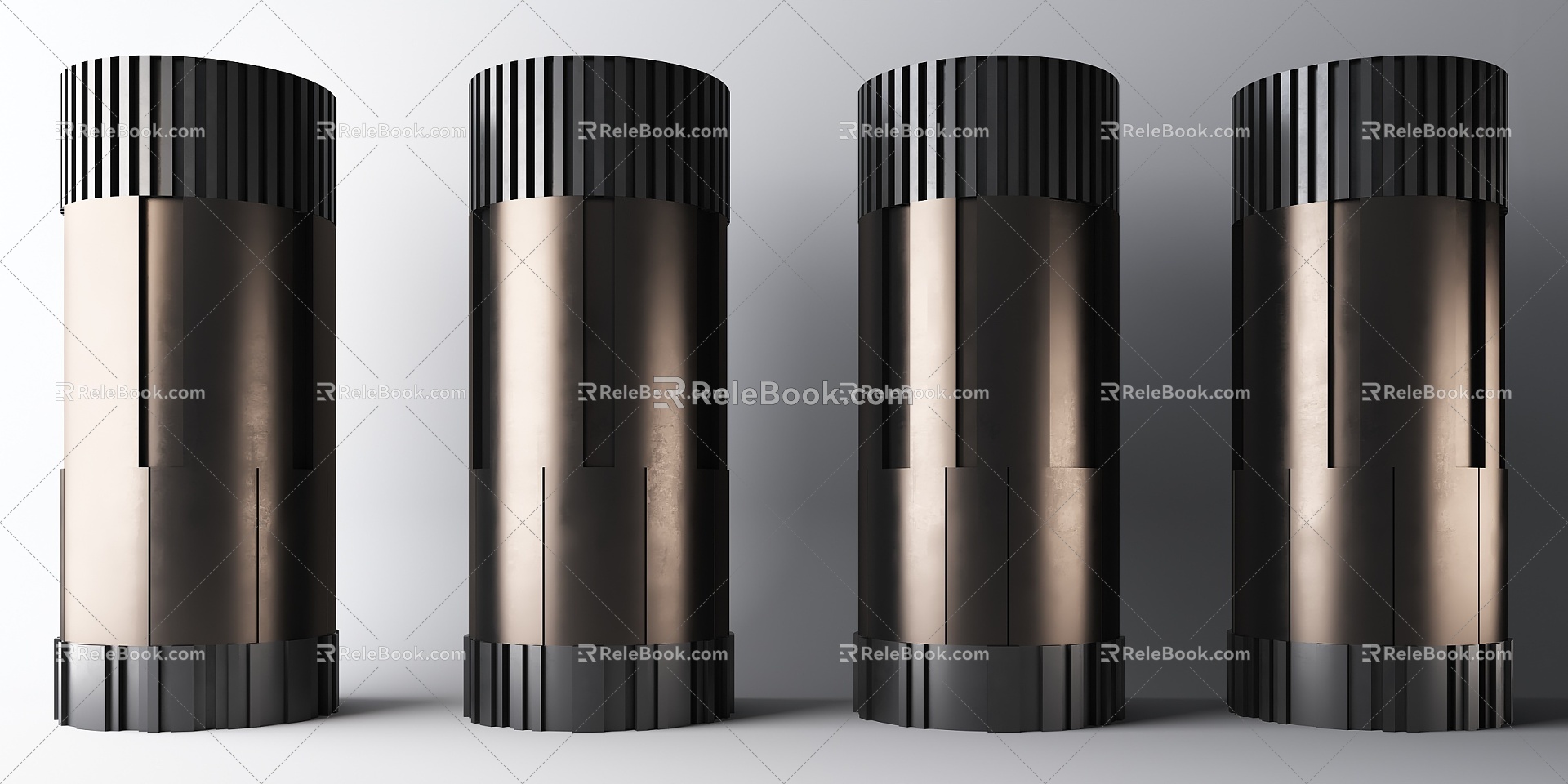 Modern Column 3d model