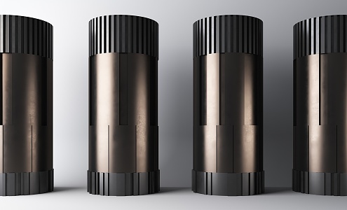 Modern Column 3d model