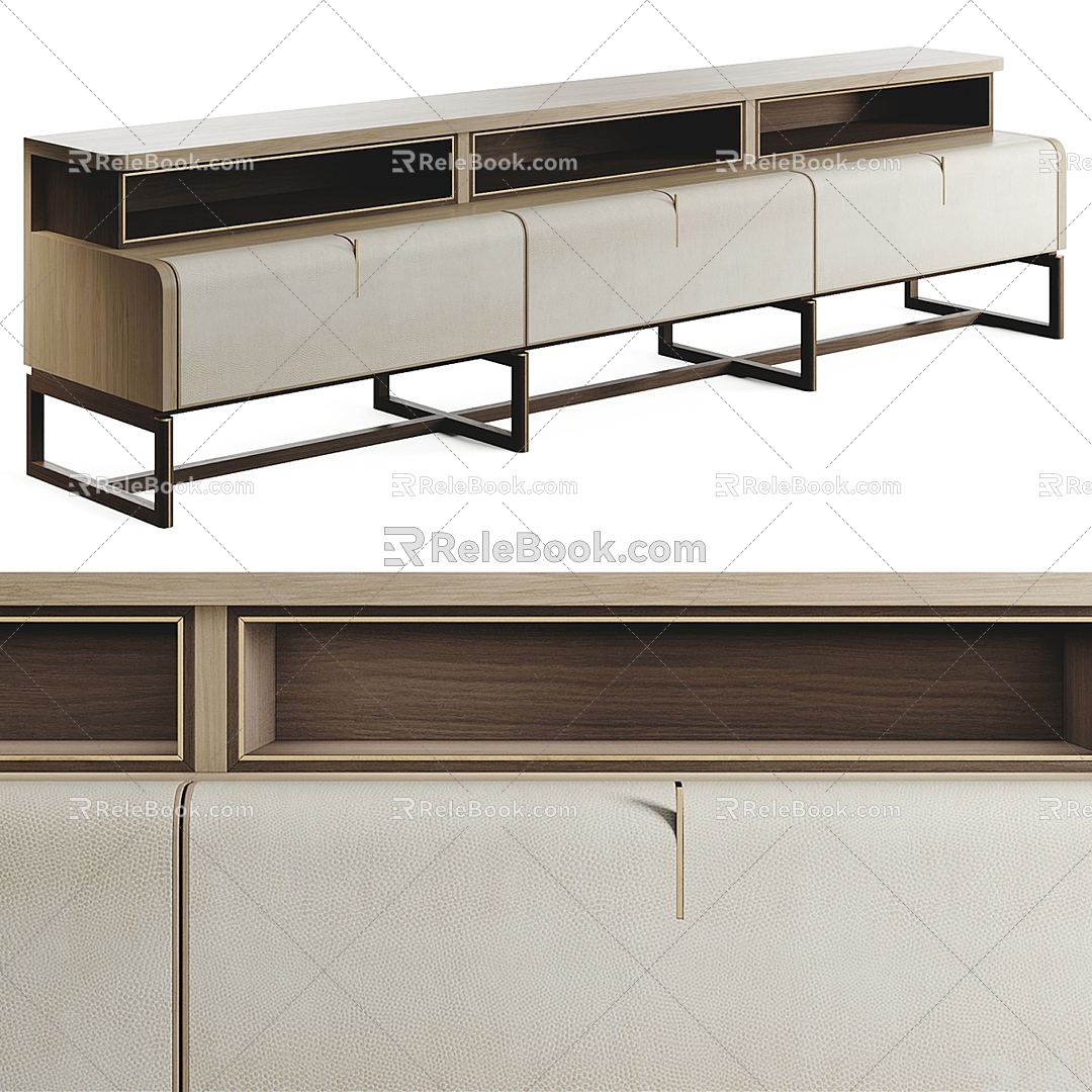 Freto ARLES TV Cabinet Sideboard 3d model