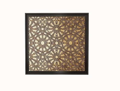 Modern Light Luxury Decorative Painting 3d model