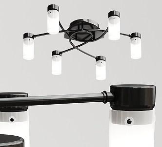 Modern ceiling lamp iron ceiling lamp 3d model