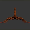 Five Striped Scorpion Karoleni Scorpion Italian Scorpion Mexican Scorpion Soves Scorpion East Asian Piners Scorpion 3d model