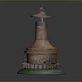 Kerosene Lamp Vintage Oil Lamp Vintage Kerosene Lamp Oil Lamp Gasoline Lamp Miner's Lamp Medieval Miner's Lamp Vintage Miner's Lamp 3d model