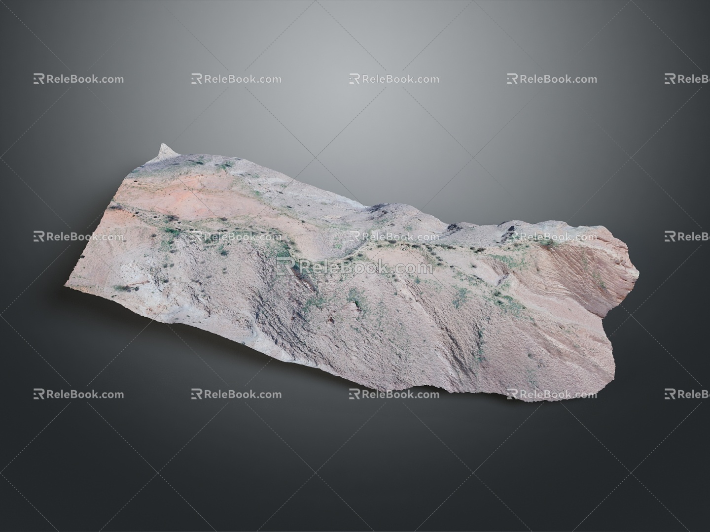 Geography, topography, mountain shape, ridge, ridge, valley, mountain range, canyon, geomorphology, mountain peak, mountain body 3d model