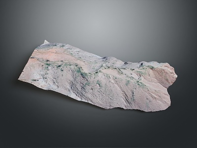 Geography, topography, mountain shape, ridge, ridge, valley, mountain range, canyon, geomorphology, mountain peak, mountain body 3d model