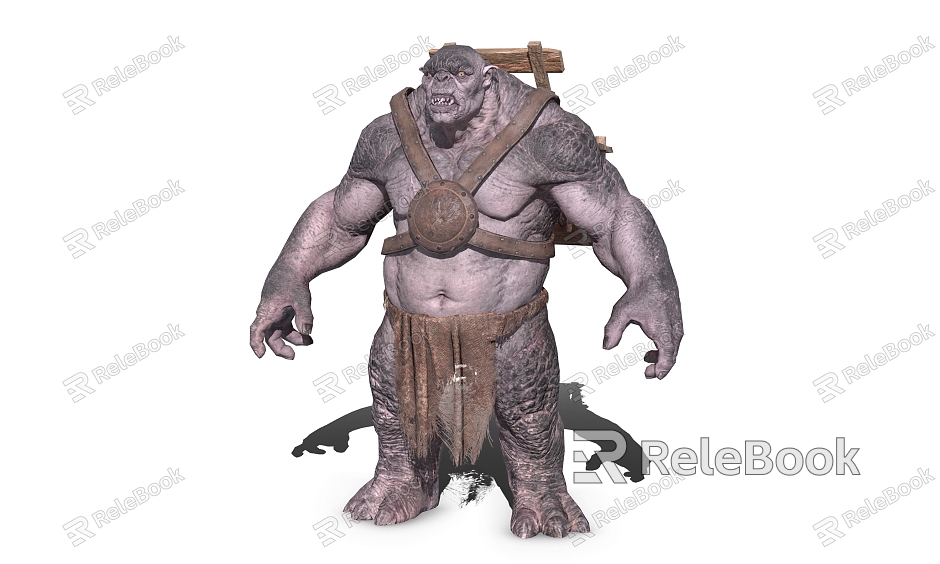 Modern Orc Monster Mutant Creature Monster Warrior Game Character Movie Character model