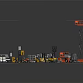 Different Types Of Utility Vehicles Including Forklifts Aerial Work Platforms And Trucks