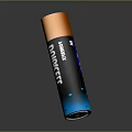 Duracell Orange And Blue Cylindrical Battery As Essential Hardware Tool With Reliable Performance 3d model