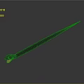 snake cobra venomous snake python reptile cold-blooded animal reptile 3d model