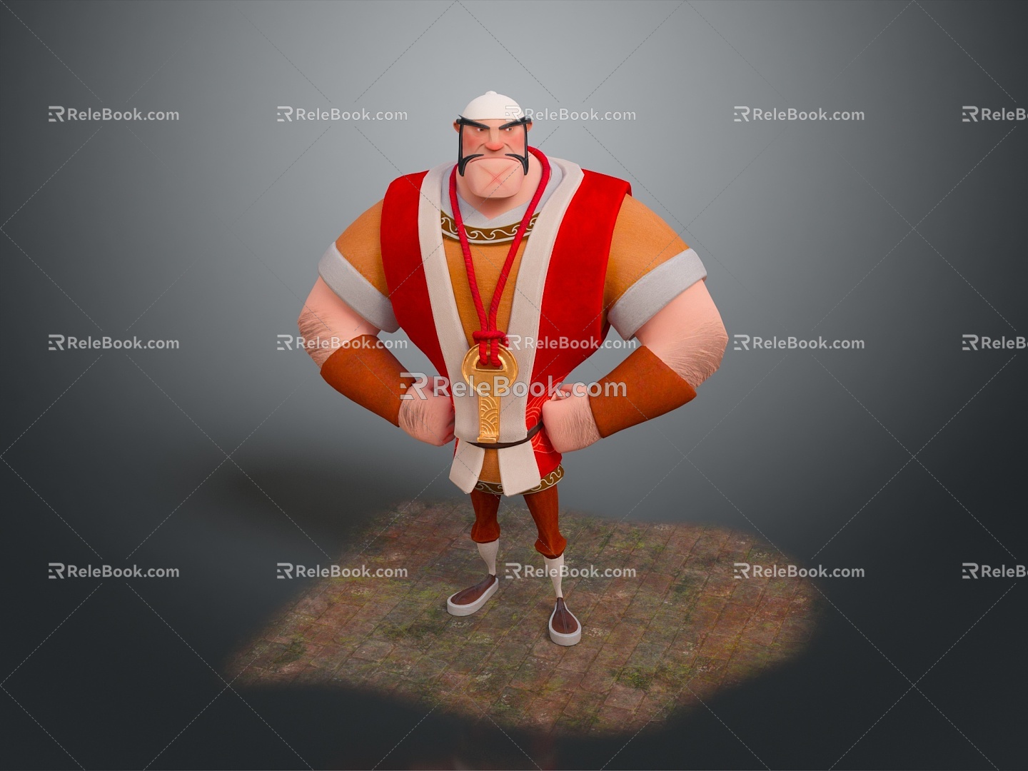 Western Samurai Western Warrior Western Hero Western Warrior Knight Hero Ancient Warrior Paladin 3d model