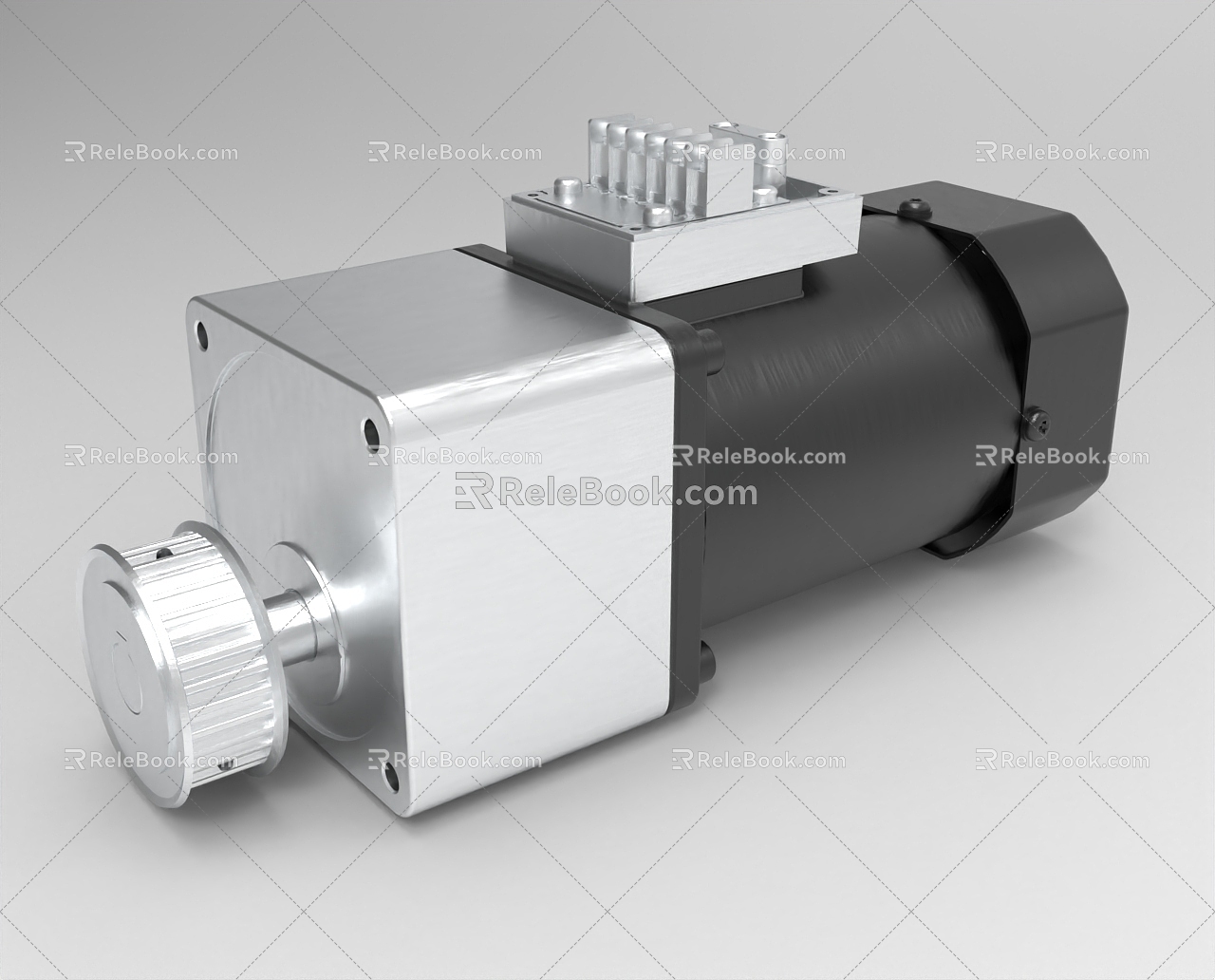 Industrial equipment 1179 Industrial reducer 3d model