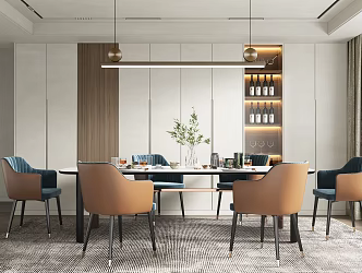 Modern Restaurant 3d model