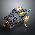 Science Fiction Firearms Next Generation Firearms Science Fiction Game Gun Game Firearms Game Gun Concept Gun Laser Gun 3d model