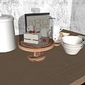Tableware Western-style Tableware Knife and Fork 3d model