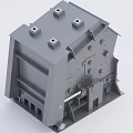 Industrial Crusher With Top Openings Front Feeding Port And Heavy Duty Structure