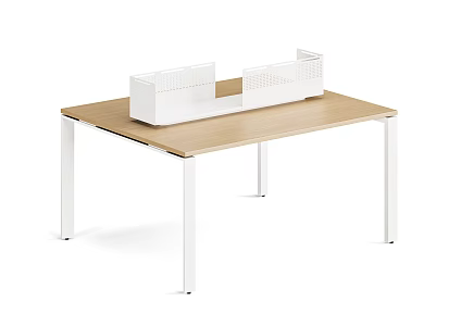 Modern Desk Staff Desk 3d model