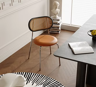 Modern Dining Chair Single Chair 3d model