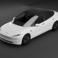 L115 New Tesla Model3 White 3d model