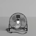 Floor Standing Air Cooler Fan With Metal Mesh Cover And Black Design