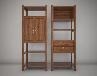 New Chinese Style Storage Rack 3d model New Chinese Style Storage Rack 3d model