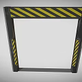 Door Frame Security Door 3d model