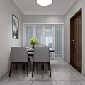 Modern Spacious Open Plan Living And Dining Room With Cozy Stylish Home Interior Design
