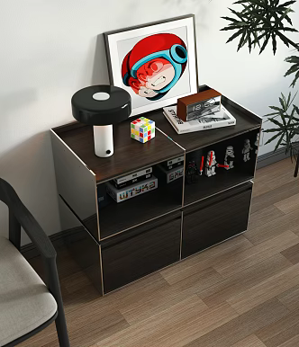 Modern Simple Storage Cabinet Side Cabinet Decorative Cabinet Entrance Cabinet 3d model