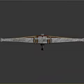 Classic Crossbow Weapon Featuring Wooden Grip Metal Frame And Decorative Bowstring