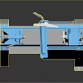 Vise vise tools Hardware tools Processing tools Furniture Realistic 3d model