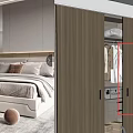Modern Light Gray Bathroom Cabinetry With Gray White Washing Machines Sink And Shelves