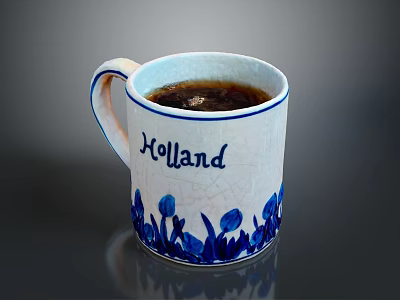Mug Coffee Cup Tea Cup Enamel Cup Porcelain Cup Cup Water Cup Container Realistic