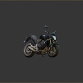 Motorcycle Two-wheeled Motorcycle Cross-country Motorcycle Road Race Motorcycle Motor Vehicle Transport 3d model