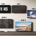 Modern TV TV LCD TV Flat-screen TV Full-screen TV 3d model