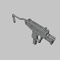 Uzi Pro 9mm submachine gun 3d model