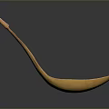 Handcrafted Wooden Spoon With Natural Wood And Smooth Finish For Kitchen Cooking