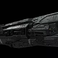 Advanced Futuristic Fighter Jet With Intricate Mechanical Details On Black Background