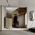 Modern Staircase 3d model
