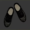 Camouflage High Top Shoes With Black Laces And Durable Sole Design