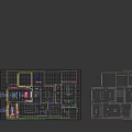 Modern Fashion Store Interior With Hanging Clothes Shoe Shelves And Central Counter