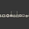 Various Architectural Columns with Classical and Modern Styles and Detailed Capitals and Shafts