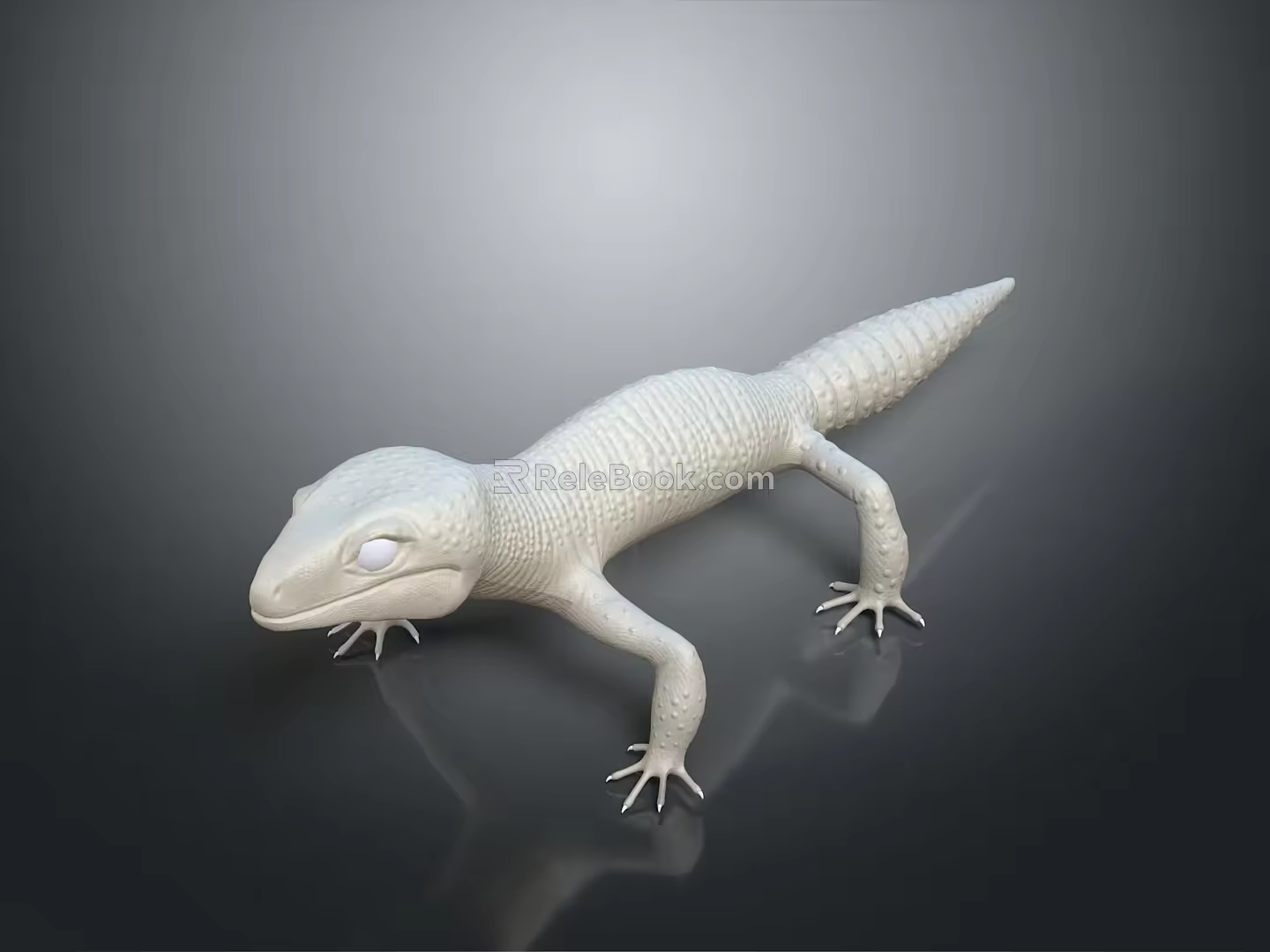 Lizard Anime Lizard Chameleon Cartoon Lizard Reptile Cold Blooded Animal Reptile Class 3d model