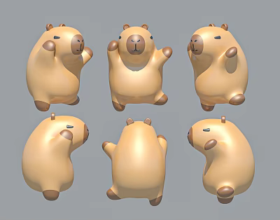 Activity Air Model Meichen Air Model Animal Air Model Kabibala Photo Pin 3d model