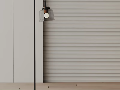 Modern floor lamp 3d model
