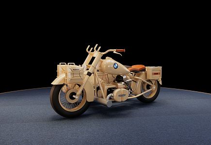 Modern Motorcycle BMW Motorcycle 3d model