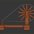 Loom Manual Loom Simple Loom 3d model