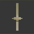 Wooden Household Item Design With Cross Connected Wooden Bars And Smooth Surface