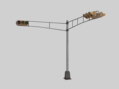 Modern Traffic Lights 3d model
