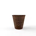 Woven Garden Decorative Baskets Made Of Natural Materials With Various Patterns