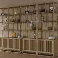 Antique Shelf 3d model