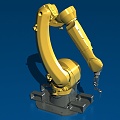 Industrial Robot Mechanical Arm Mechanical Arm Manipulator 3d model